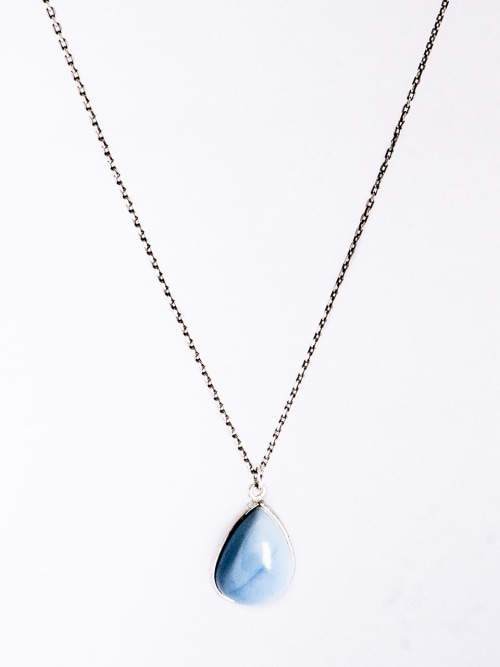 【HARANG】 HR 281N_Milky Aquamarine Necklace Necklace 正規品