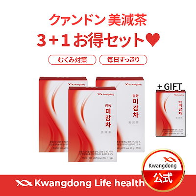 KWANGDONG 美減茶 15包入り 3箱セット Amazon.co.jp: KWANGDONG(クァンドン) 美減茶 15包 ダイエット