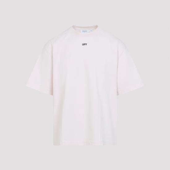 OFF WHITE Men T-Shirts OMAA120S26JER00R6080 FADE OUT MAUVE