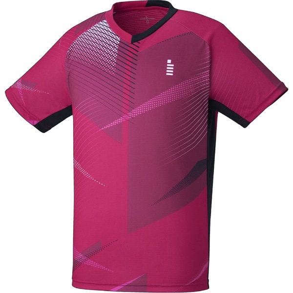 GOSEN ゴーセン ゲームシャツ マゼンタ 140 テニス ゲームシャツ メンズ T2300-96 半袖