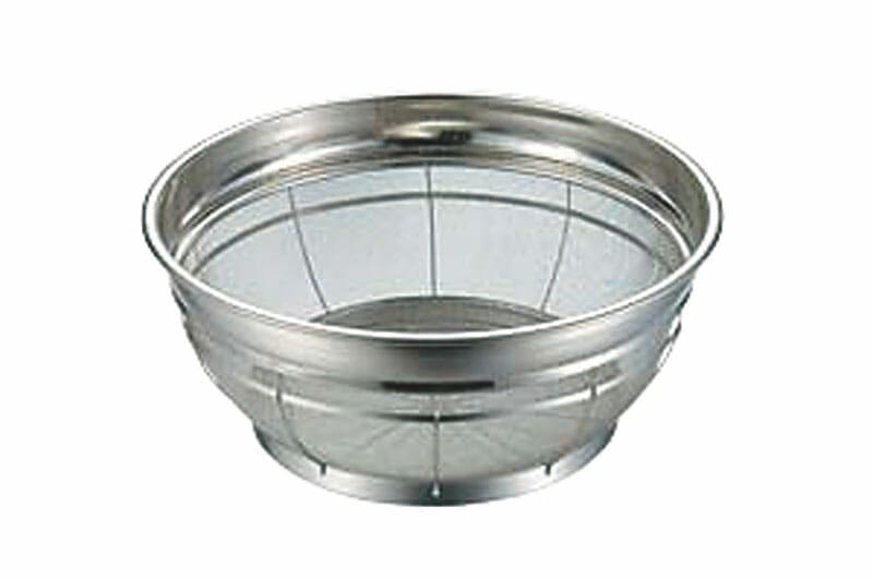 （まとめ買い）本間冬治工業 BK 18-8F型ザル 25cm [x3]