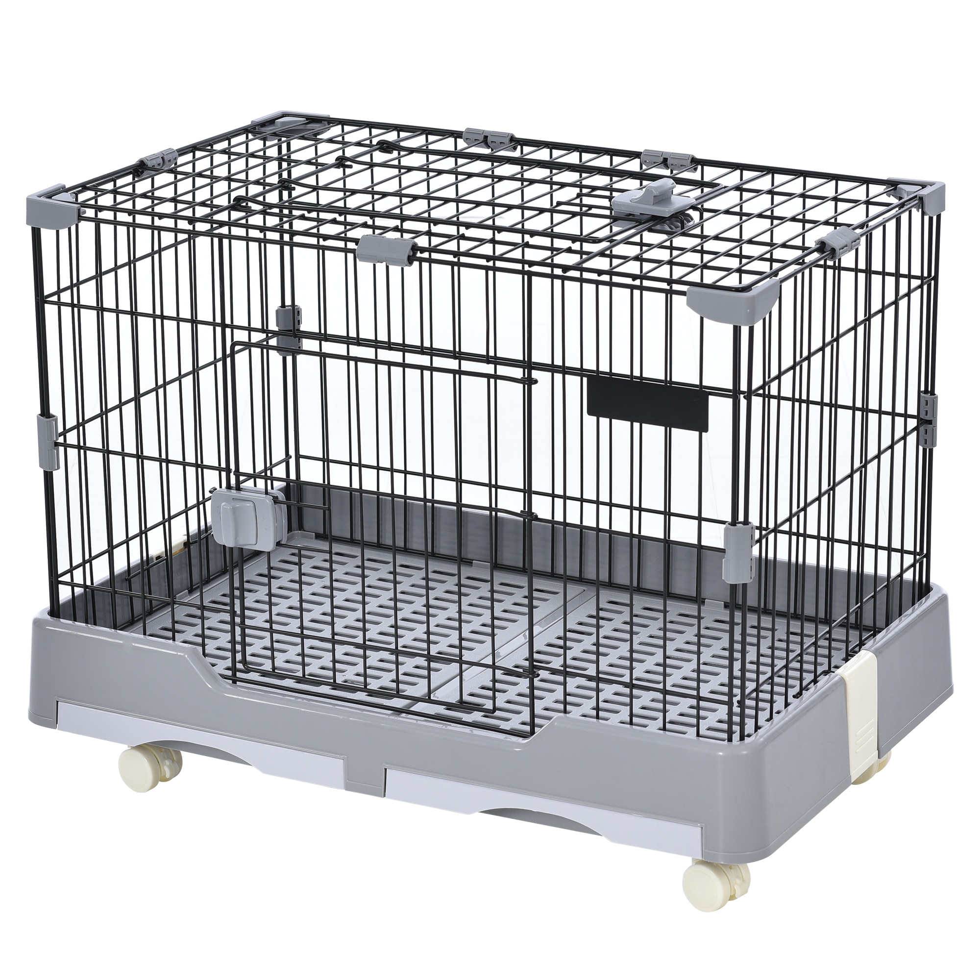 【国内へ発送&送·料·無·料】365ウサギ ケージ 小型 ペットケージ ハムスターケージ 小動物ケージ キャスター付き 天井扉 飼育ケージ いぬ ネコ うさぎ 組立簡単 ルームケージ 小動物用 ウサギ