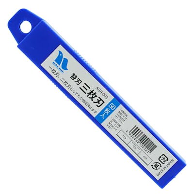 他サイト： (nalbie) スクレーパー替刃 1-3枚刃用 50枚入 12cm NRB0303の商品画像