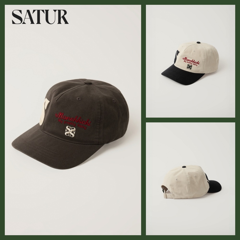 Satur X Monchhichi Vintage Casual Ball Cap