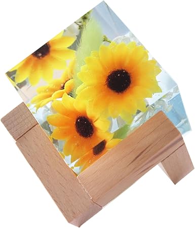 ＳａｉｋａＬｉｆｅ クリスタルハーバリウム ひまわり×1個 花 ギフト 母
