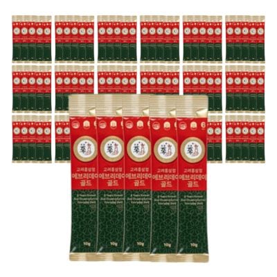 [豊年宝鑑] 高麗紅参精 エブリデー ゴールド 紅蔘スティック 10g X 90個