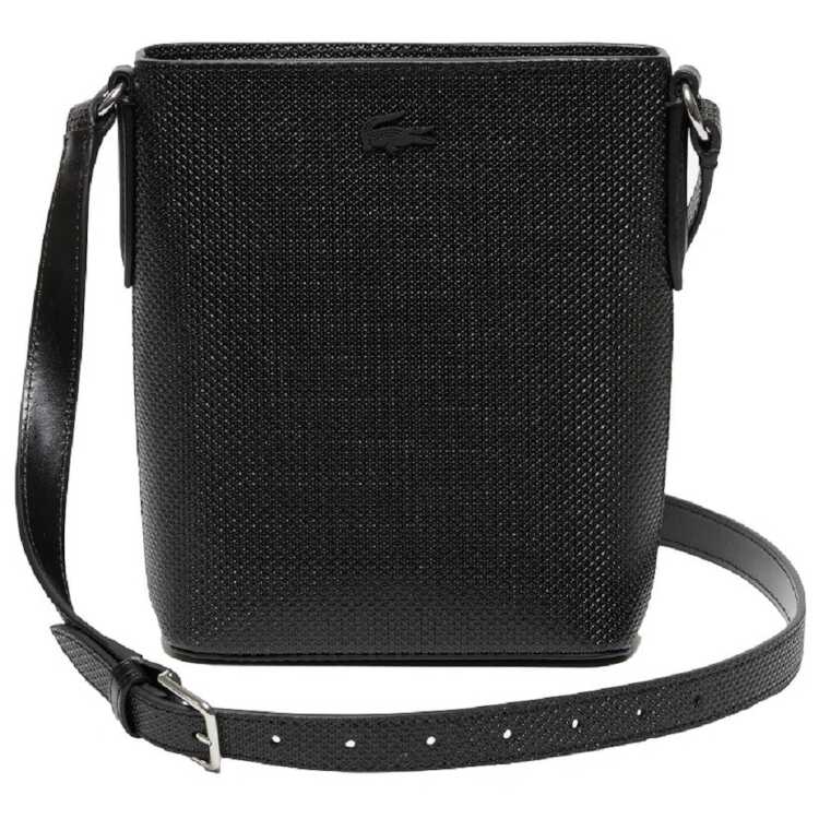 シャンタコ ショルダーバッグ ブラック 15.5×20×7cm #NF4233KL-000