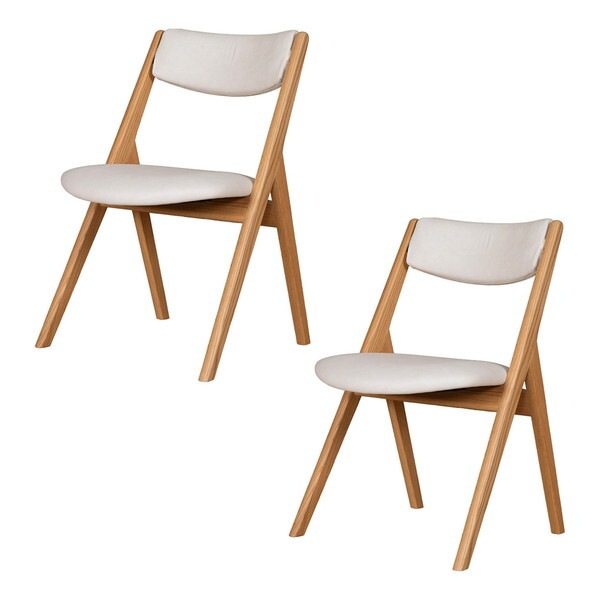 筑波産商 ARBOL コージー A サイドチェア 2脚 木部NA/張地OTWH メーカー直送