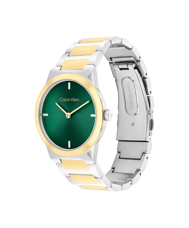 カルバン・クライン 【国内正規品】LINEAR ELEGANCE クオーツ　レディースタイプ 25100087