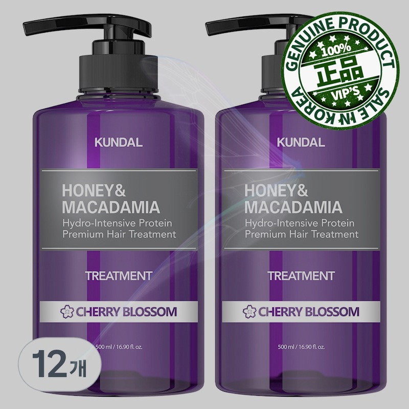 ハニー＆マカダミアヘアトリートメントチェリーブラサム香/ 500ml / 12個