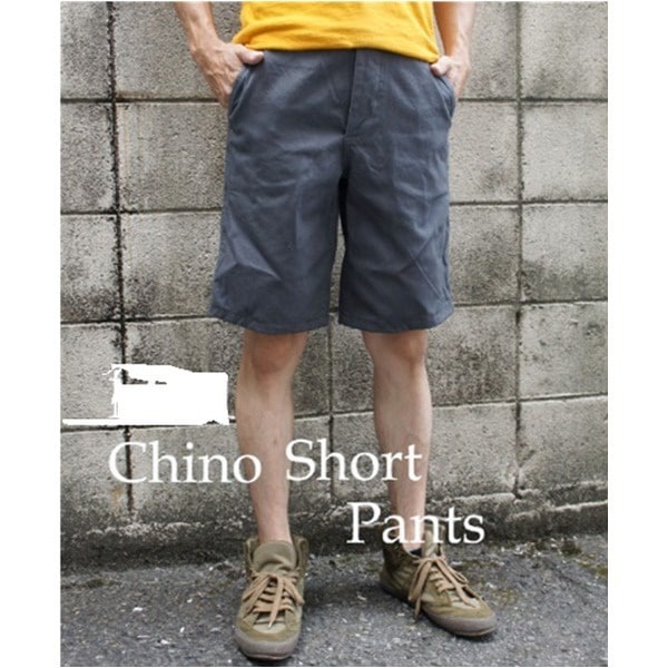 アメリカ軍 60 チノパンツ 32インチ／ウエスト80cm ショート丈 ワンウォッシュ グレー（灰） レプリカ