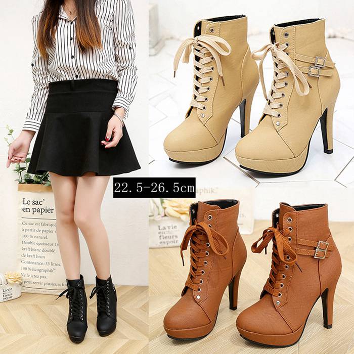 美脚ブーツ　入学式 卒業式 袴 ブーツ ショートブーツ レディース 3色ブーツ ローヒール ショートブーツ レディース 通勤/OL ハイヒール 編み上げ ヒール11cm 疲れない 秋冬ブーツ 厚底 厚