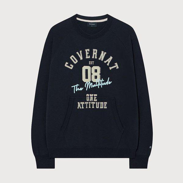 スローガン グラフィック スウェットシャツ CO2503CR24DN