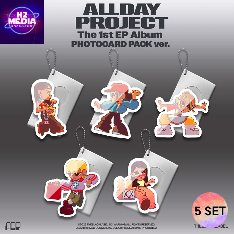 [5種 SET] ALLDAY PROJECT - (1st EP Album) ALLDAY PROJECT [PHOTOCARD PACK ver.]