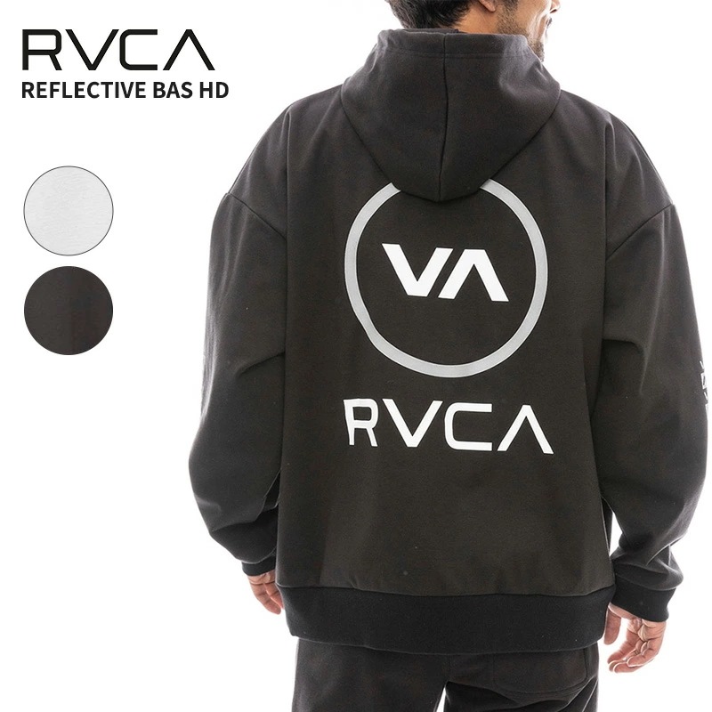 ルーカ パーカー フーディー RVCA REFLECTIVE BAS HD プルオーバーパーカー スウェット BE04B-016男性 メンズ