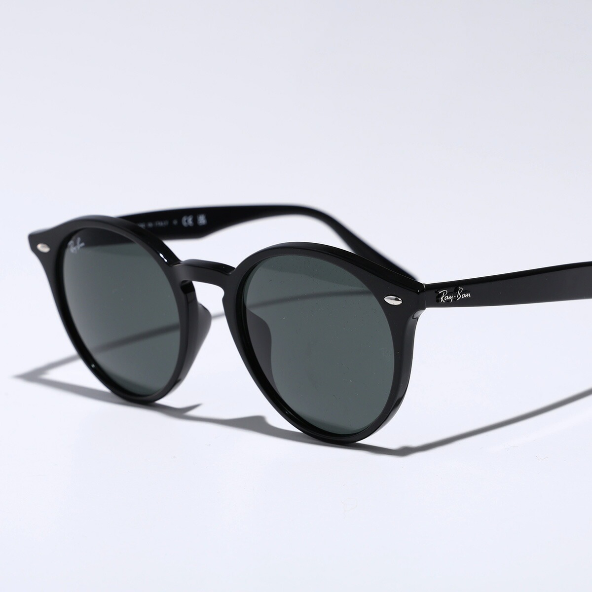 Ray-Ban レイバン サングラス RB2180F メンズ ボストン型 セルフレーム フルリム メタルロゴ ローブリッジフィット アイウェア 601/71
