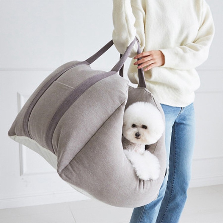ペット ベッド 犬 猫用 車載 ポータブル ベッド ペットハウス 寝袋 ふわふわ キャットベッド ソファー 寒さ対策 保温防寒 暖かい休憩所 秋 冬 ぐっすり眠れる モコモコ かわいい