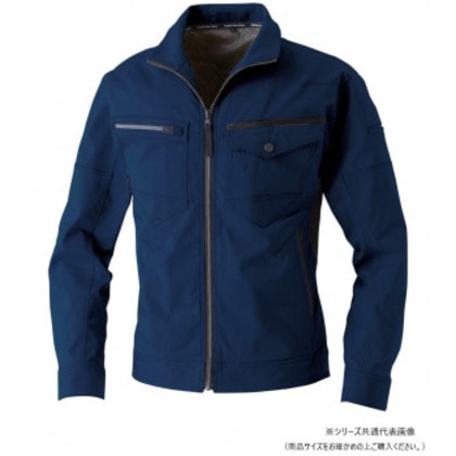 桑和 3042-00 長袖ブルゾン SSサイズ ネイビー(1) SOWA