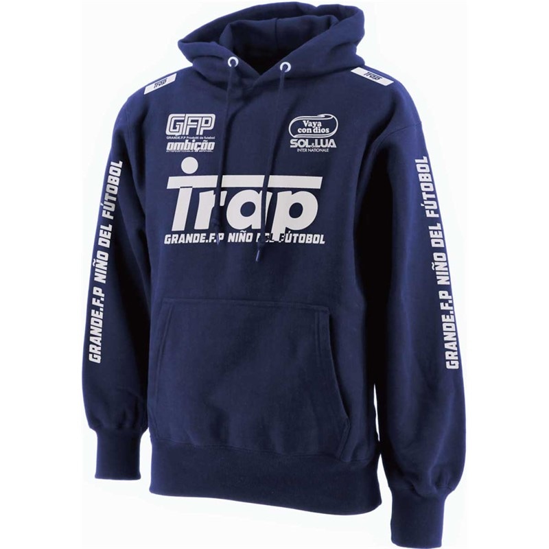 grande(グランデ) GRFP TRAPヘヴィウエイトプルパーカー フットサルスウェットパーカー (gfph22401-8701)