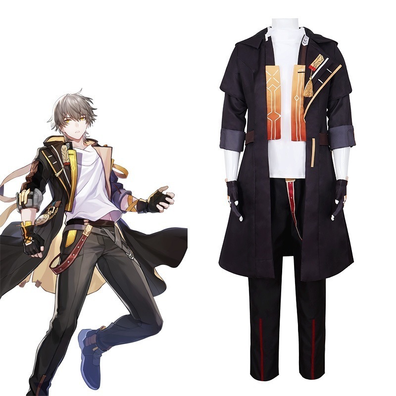 Honkai Impact 3 スタードーム鉄道スーツ Trailblazer ハロウィンアニメコスプレスーツメンズコンプリートセット 5,046円