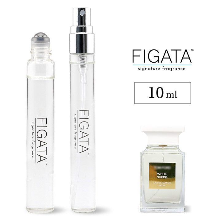 [FIGATA]ミニ香水原材料/ トムフォード ホワイト スエード オードパルファン 香水 お試し 選べる 容量 10ml スプレー ロールオン アトマイザー ネコポス