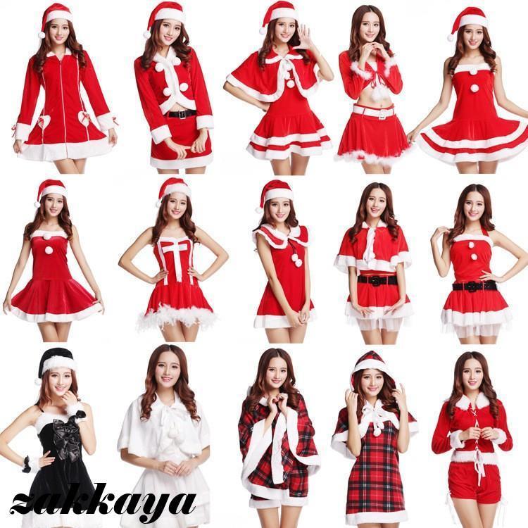 クリスマス 衣装 レディース サンタ コスプレ サンタクロース衣装 パーティードレス 仮装 コスチューム マント ポンチョ 可愛い 長袖 イベント