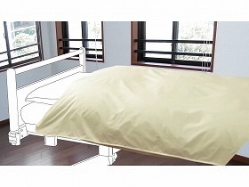 大阪エンゼル 掛け布団カバー（強撥水） ベージュ 2292