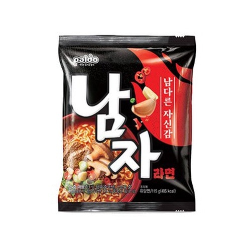 [韓国人気ラーメン] パルド ナムジャ(男子)ラーメン 115g x16個