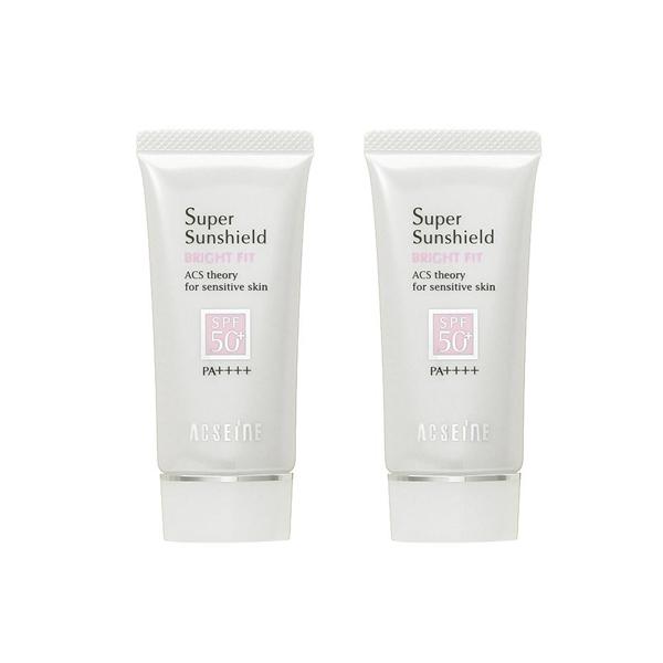 【セット】 スーパーサンシールド ブライトフィット SPF50+/PA++++ 40g 2本セット