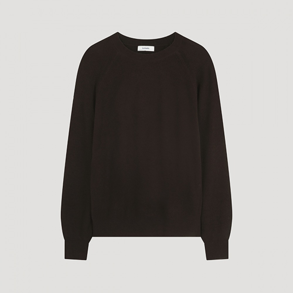 (シールズミス) ラグランラウンドネックニット_SSKPOO42680_BR