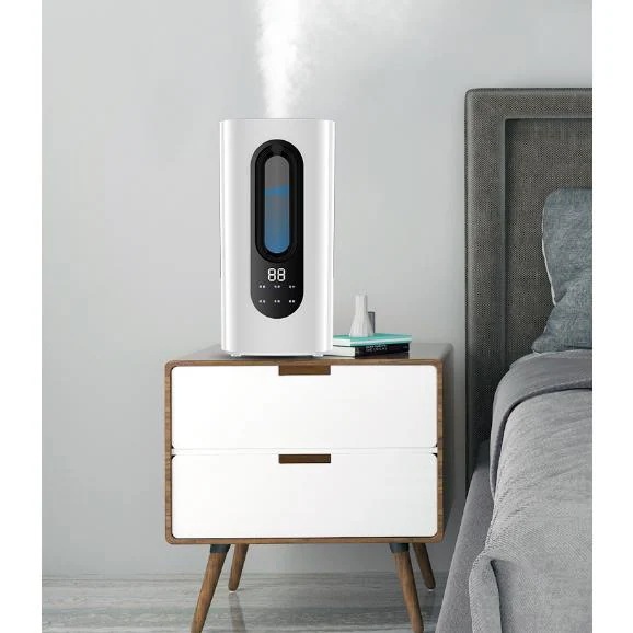 3.5L 加湿器 除菌 湿度調節 床置き 事務所 オフィス 部屋 タイマー 上から注水 お手入れ簡単 加湿フィルター