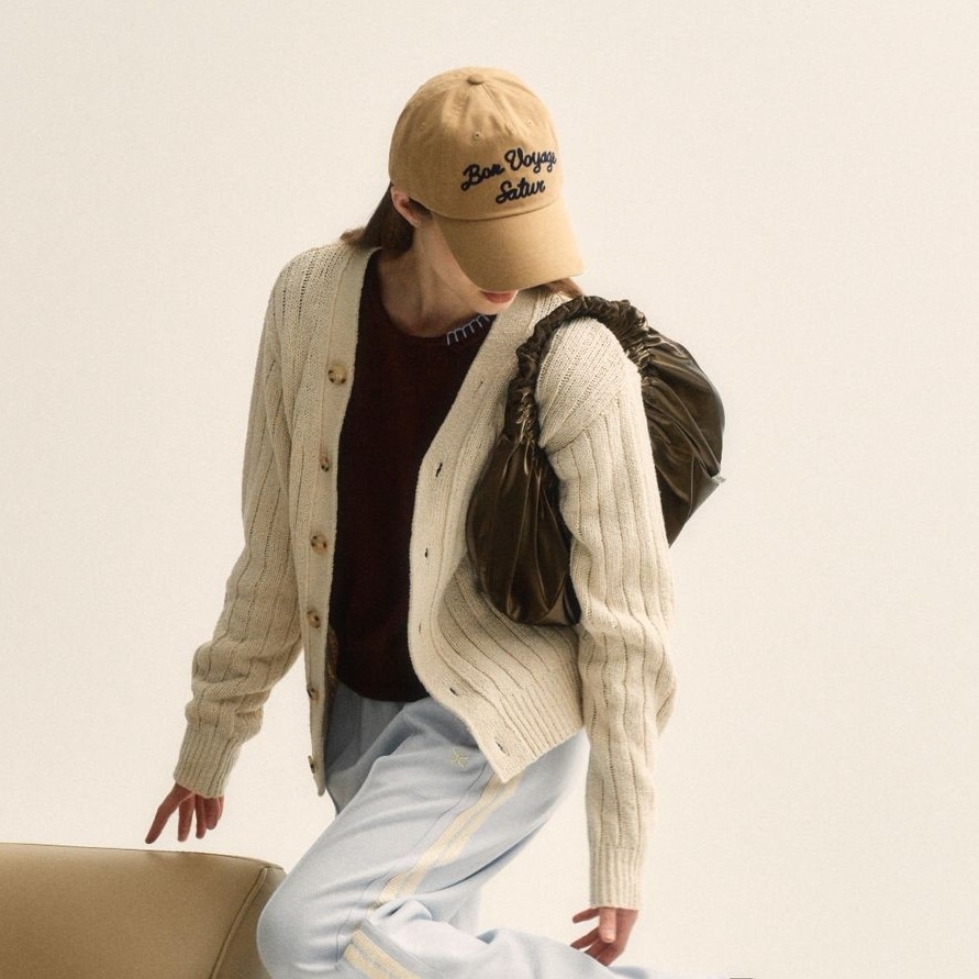 ボンボヤージュ5パネルボールキャップ-5COLOR