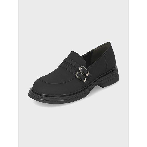 マッツ 女性 ダブルストラップ カジュアル モールド ローファー 3.5cm LCWC73M54V