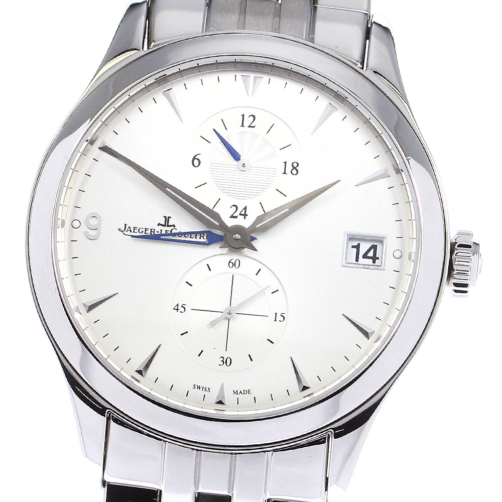 ジャガールクルト JAEGER-LECOULTRE 174.8.05.S マスターホームタイム GMT 自動巻き メンズ 良品 箱保証書付き_793497【中古】 831,800円