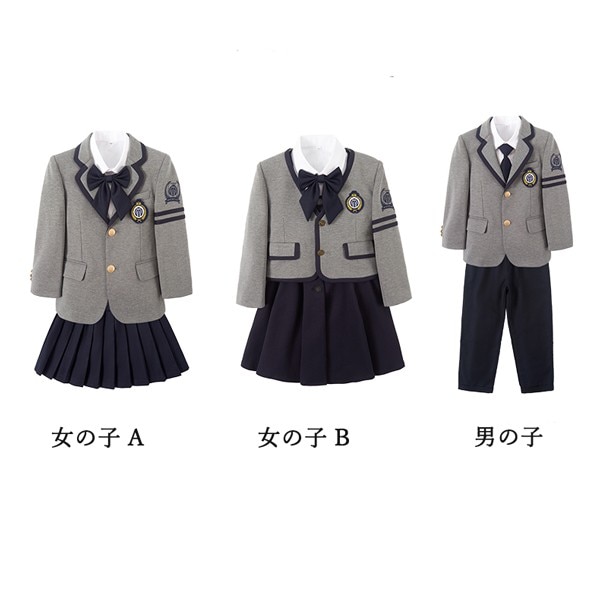 女の子ファッション上下セットトレーニングウェア小学校 ピアノ発表会 ブラウス 男の子 卒業 高校生 リボン 七五三 誕生日 制服 キッズスーツ 中学生 子供服 韓国風 学生服 上下セット ジャケッ