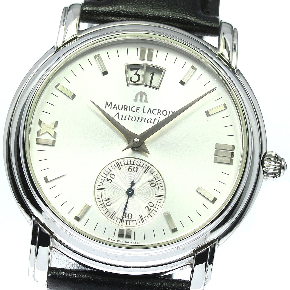 モーリスラクロア MAURICE LACROIX 58789 マスターピース ビッグデイト 自動巻き メンズ 良品 _750405【中古】