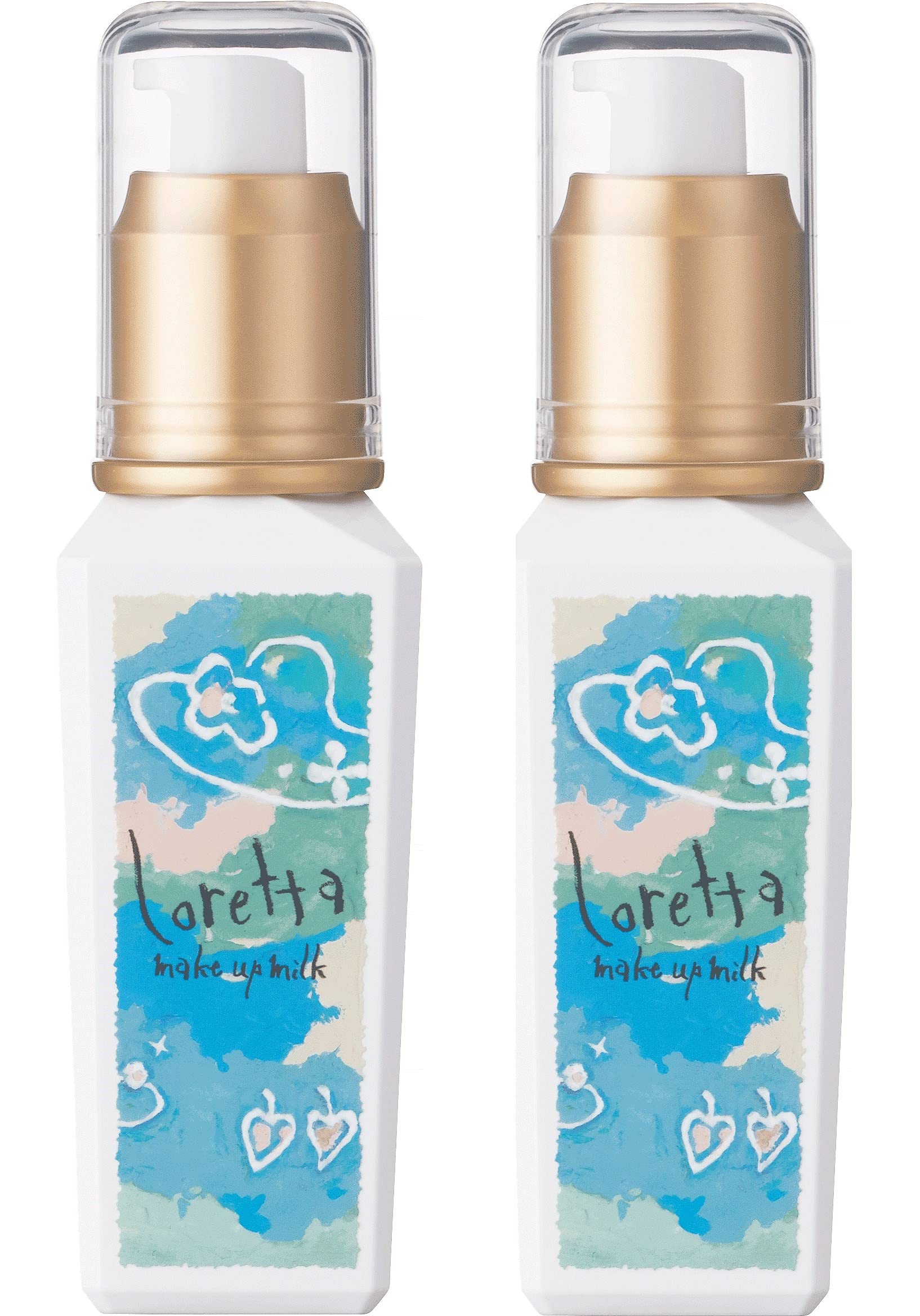【X2個セット】 モルトベーネ ロレッタ メイクアップミルク（ナチュラル） 100ml