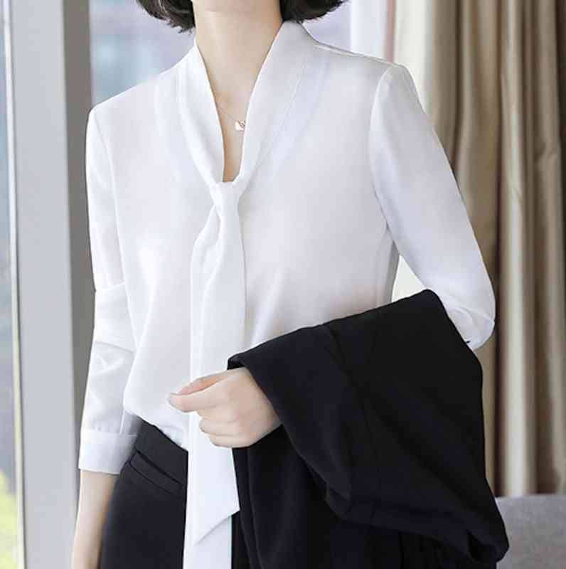 ブラウス レディース 事務服 フリル 高品質 Tシャツ 春 スーツ ボウタイ ワンピース 人気 ノーアイロン 秋 きれいめ 白 オフィス 50代 冬 安い ブランド 長袖 シャツ カジュアル おしゃれ 5,473円