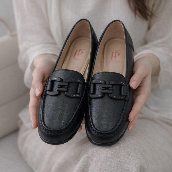 女性の洗練されたセミローファーPFFSPH592BKBRWH HFGI1A GN_GN