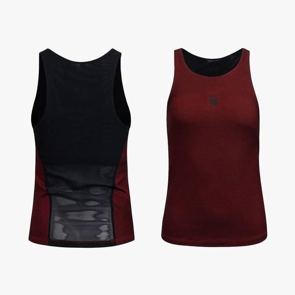 女性用トレーニング スリーブレス トップ SPHPCNSL252WRED 710207