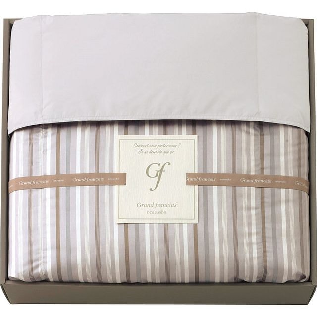 グランフランセヌーベル ウォッシャブルケット グレージュ