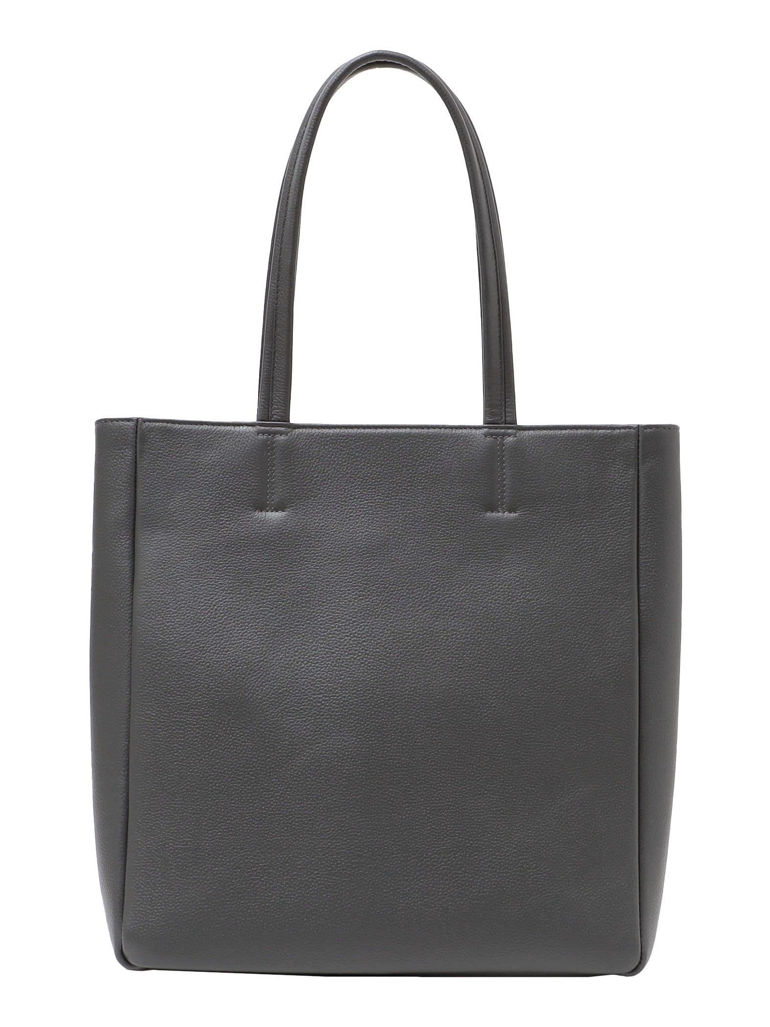 [シップス] バッグ スマート レザー ヴァーティカル トートバッグ メンズ 118433671 ダークグレー ワンサイズ