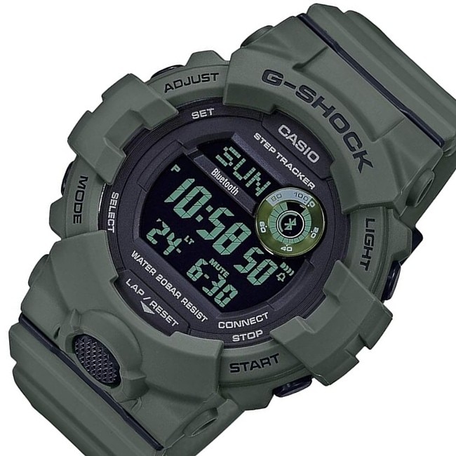 スマホリンク デジタルモデル メンズ腕時計 グリーン(海外モデル)GBD-800UC-3