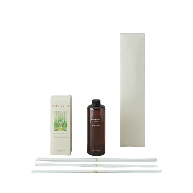 [8/9順次出荷]テイラーセンツオブジェ詰め替えセットガーデンブリーズ1L