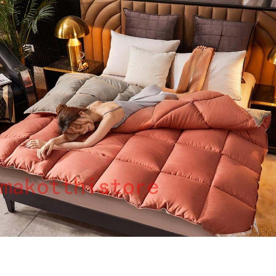 冬用掛け布団 温度調節 はだかけ布団 ダブル ブランケット ふんわり軽い シングル オシャレ かけ布団 掛け布団 なめらかな肌触り 冬用かけ布団 ふかふか 5,169円