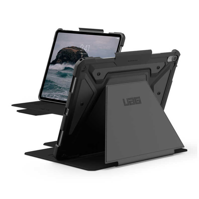 UAG　Urban Armor Gear 13インチ iPad Air (M2) 対応 耐衝撃ケース METROPOLIS SE (日本正規代理店) ブラック　UAG-IPDA13M2-FSE-BK