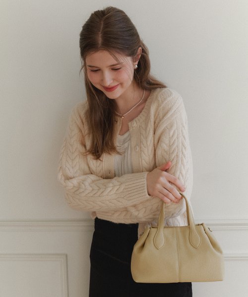 【OVHEE】 Bonheur Tote Bag_Yellow トートバッグ 正規品