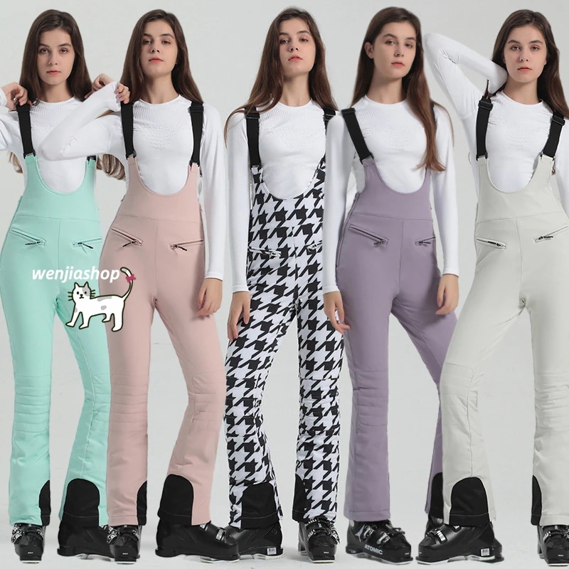 （1～3日で出荷）スノーボードウェア パンツ レディース 2023 2024 新作 15000mmH2O オールインワン ワンピース スノボウェア スノーウェア スキーウェア スノボーウェア 韓国風