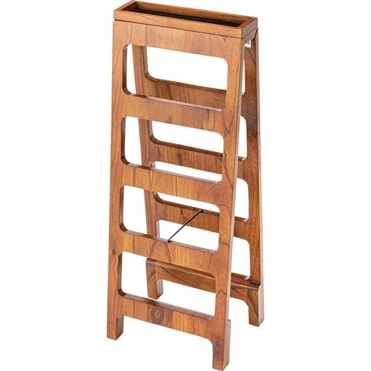 シューズラック 4段 GT-667 靴箱 折りたたみ 玄関 家具 インテリア ナチュラル シンプル モダン ブラウン ホワイト 茶色 白色 ロッカー スタイリッシュ 靴 長方形 天然木 木製 ショップ