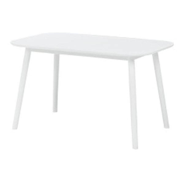 ダイニングテーブル幅120×高さ70cm ホワイト BT-8626WH